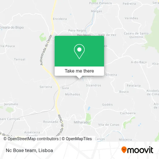 Nc Boxe team map
