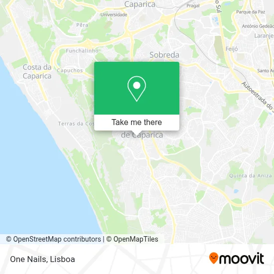 One Nails map