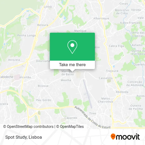 Spot Study map