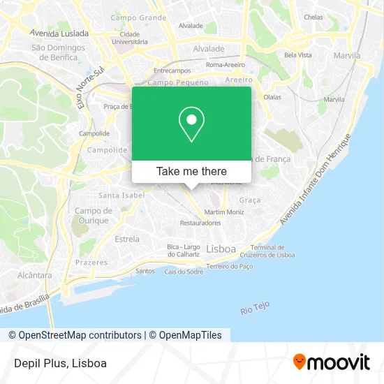 Depil Plus map