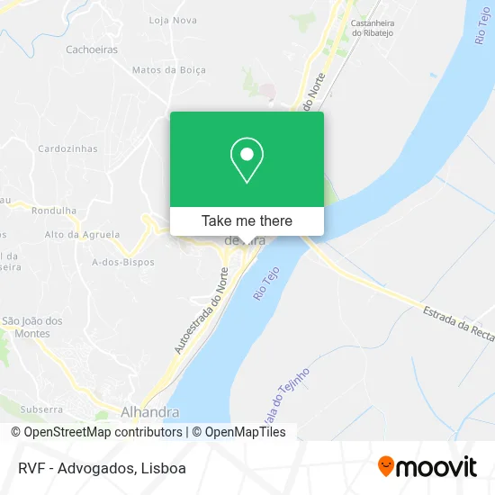 RVF - Advogados mapa