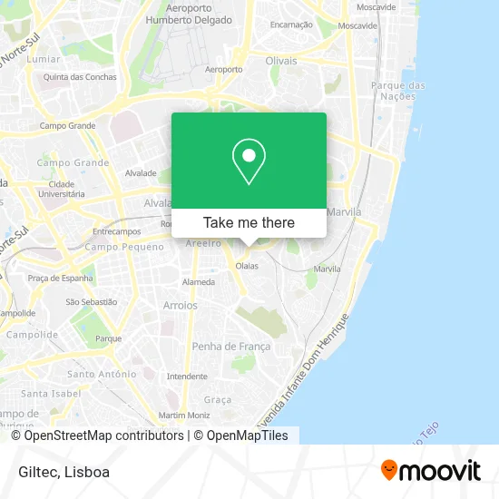 Giltec map