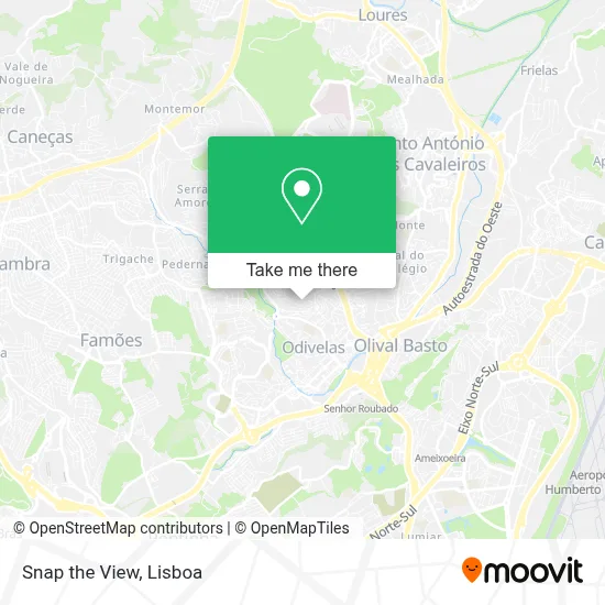 Snap the View map