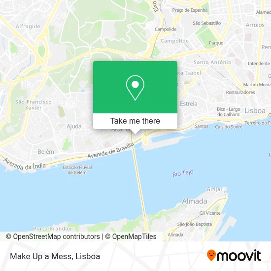 Make Up a Mess map