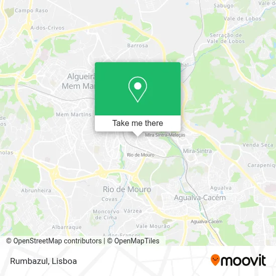 Rumbazul mapa