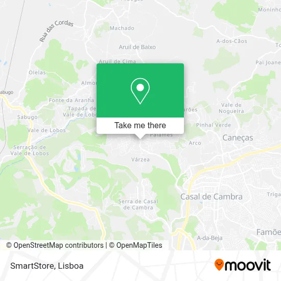 SmartStore map