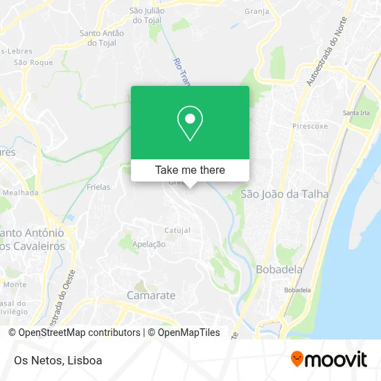 Os Netos map