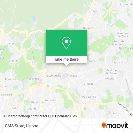 GMS Store map