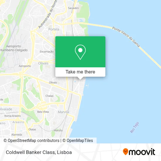 Coldwell Banker Class map