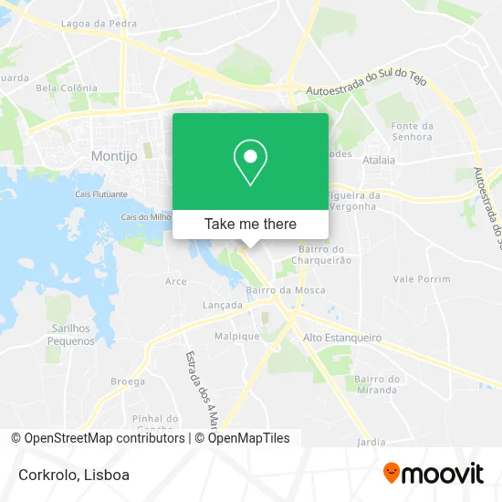 Corkrolo map