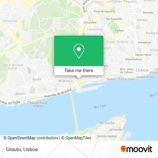 Gilauto map
