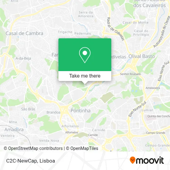 C2C-NewCap map