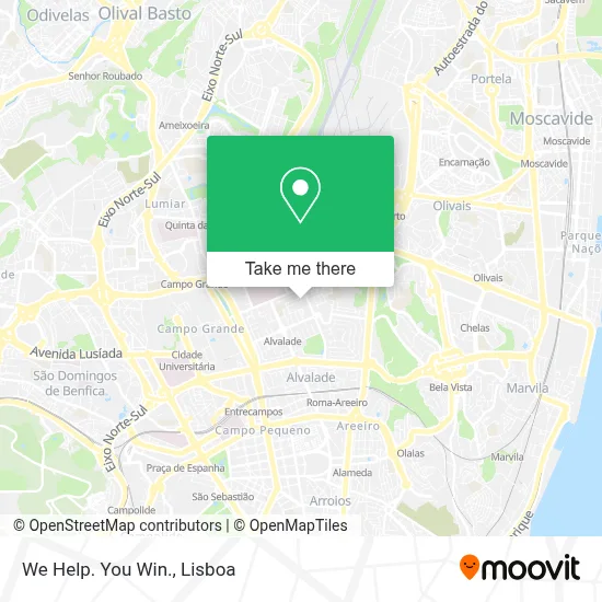 We Help. You Win. map