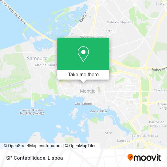 SP Contabilidade map