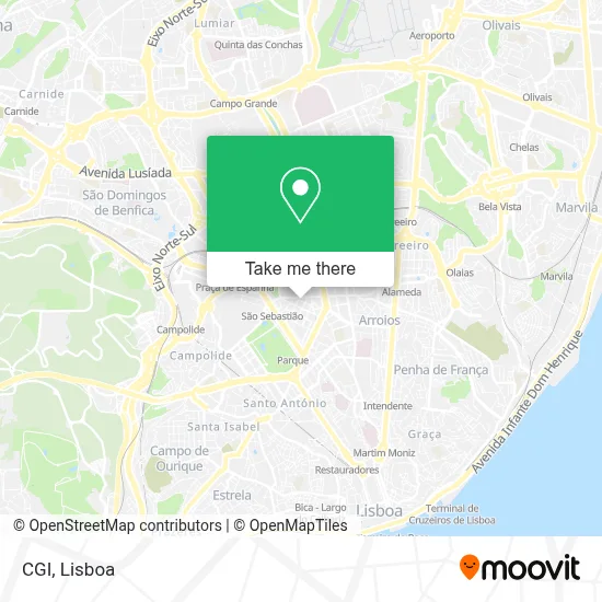 CGI map