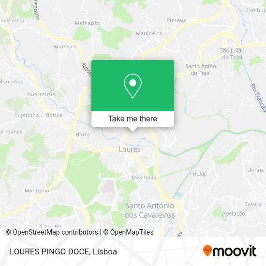 LOURES PINGO DOCE map