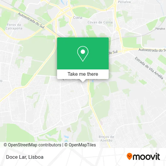 Doce Lar map