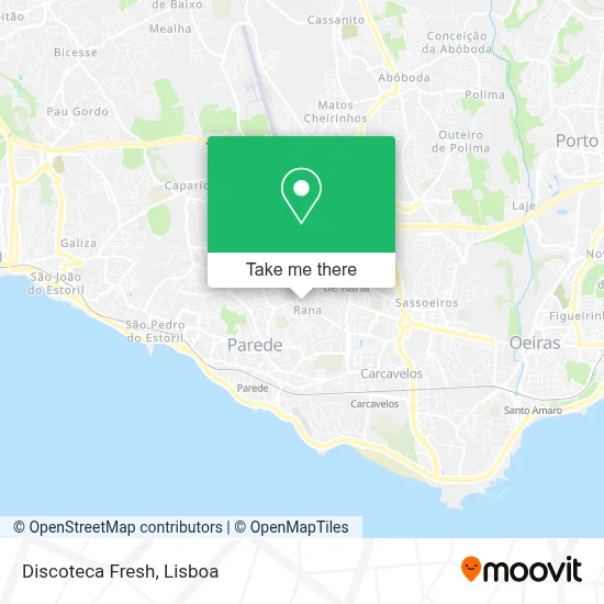 Discoteca Fresh map