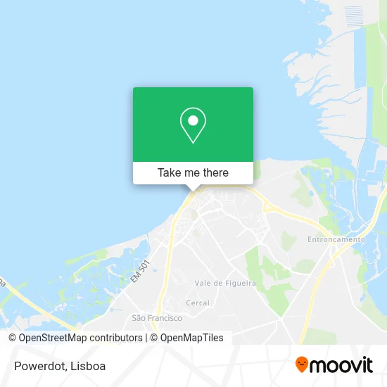 Powerdot map