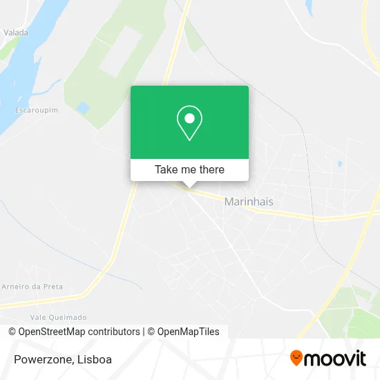 Powerzone map