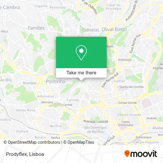 Prodyflex map