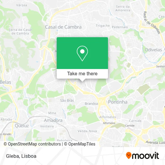 Gleba map