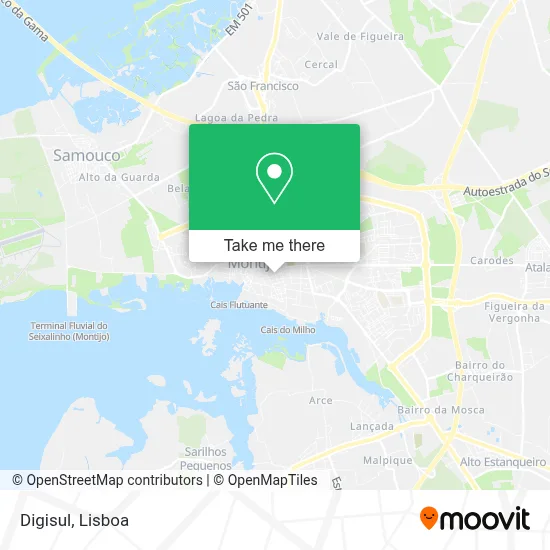 Digisul map