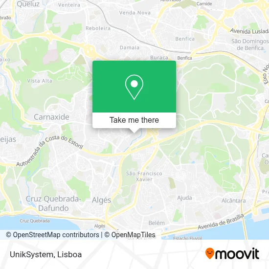 UnikSystem map