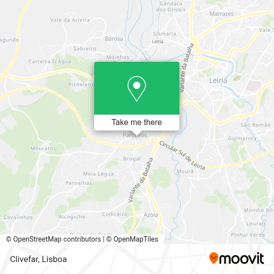 Clivefar map