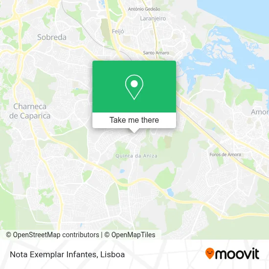 Nota Exemplar Infantes map