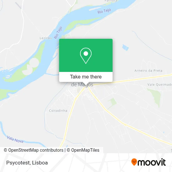 Psycotest map