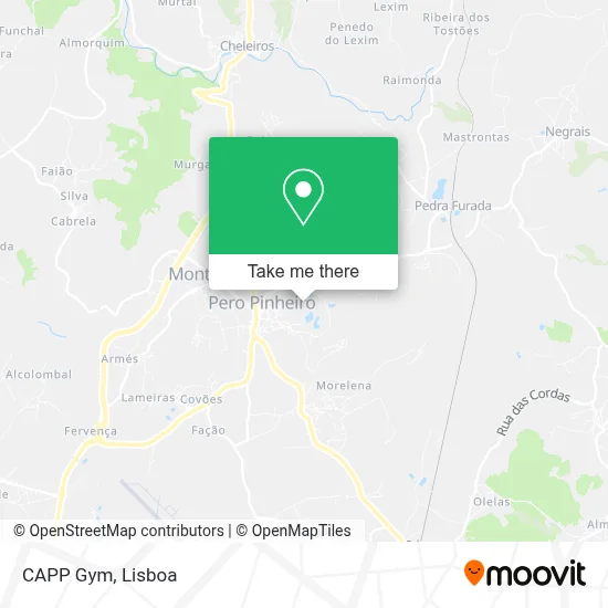 CAPP Gym map
