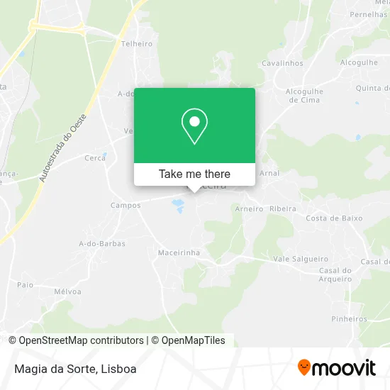 Magia da Sorte map