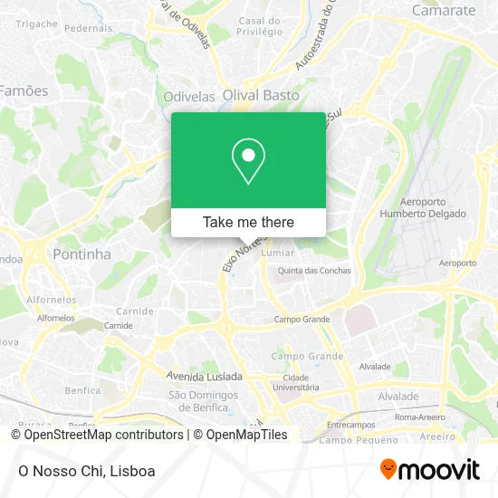 O Nosso Chi map