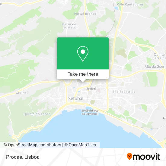 Procae map