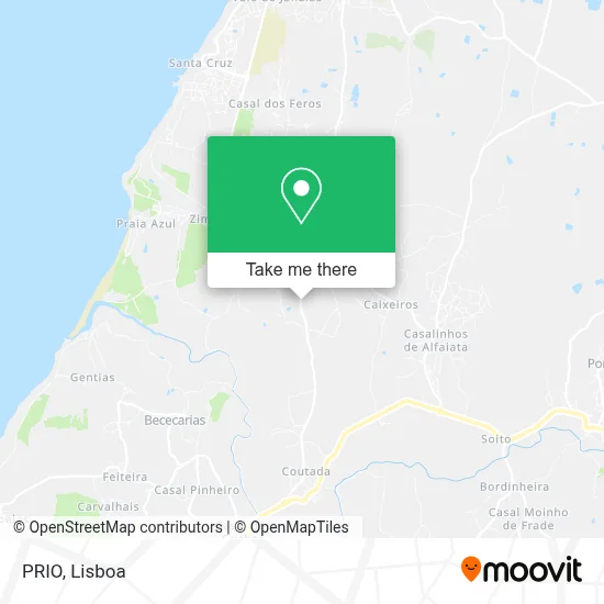 PRIO map