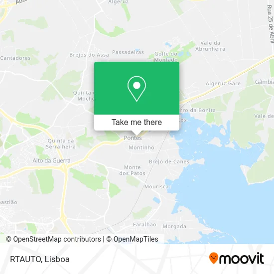 RTAUTO mapa