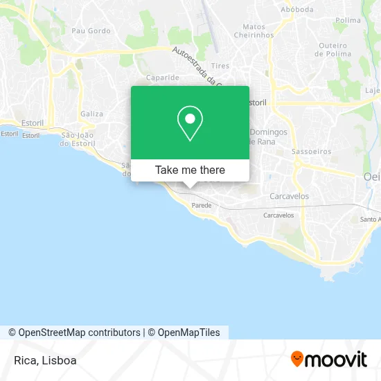 Rica mapa