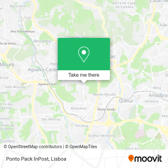 Ponto Pack InPost map