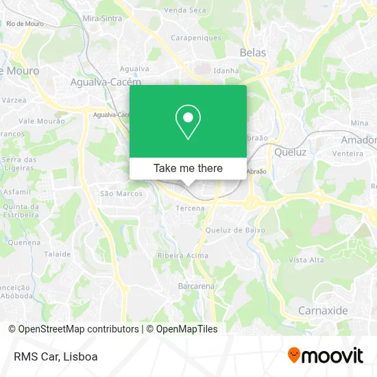 RMS Car mapa