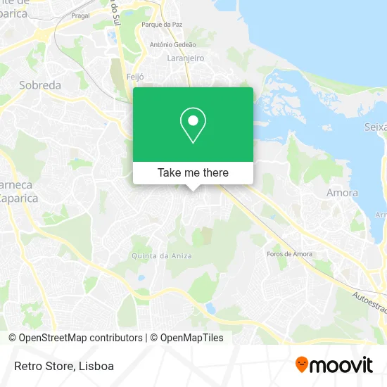 Retro Store map
