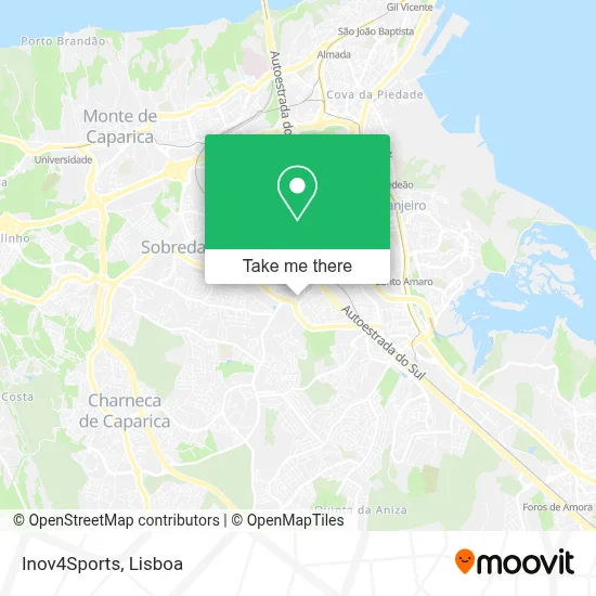 Inov4Sports map
