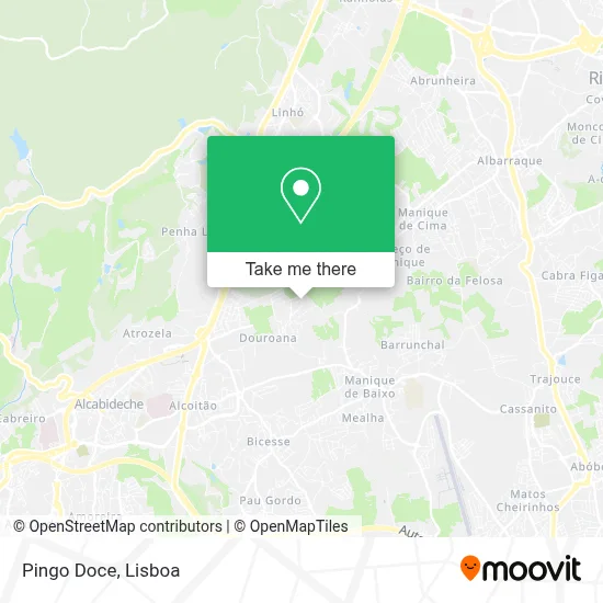 Pingo Doce map