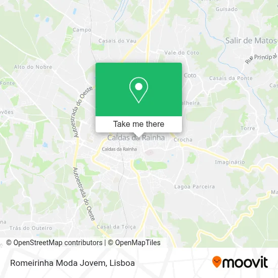 Romeirinha Moda Jovem mapa