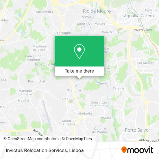 Invictus Relocation Services map