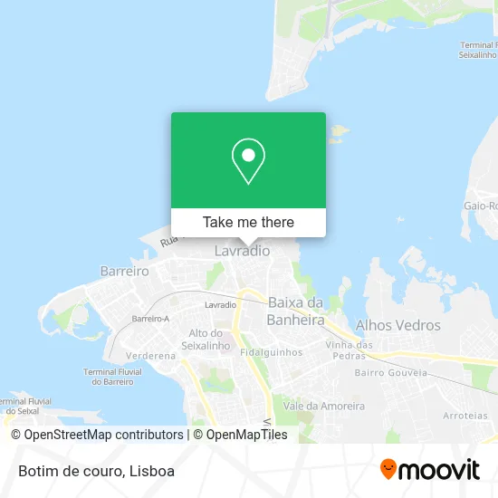 Botim de couro map
