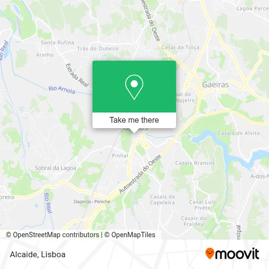 Alcaide map