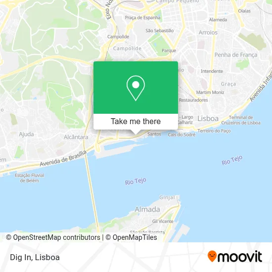 Dig In map