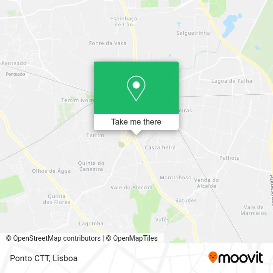 Ponto CTT map