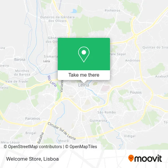 Welcome Store map
